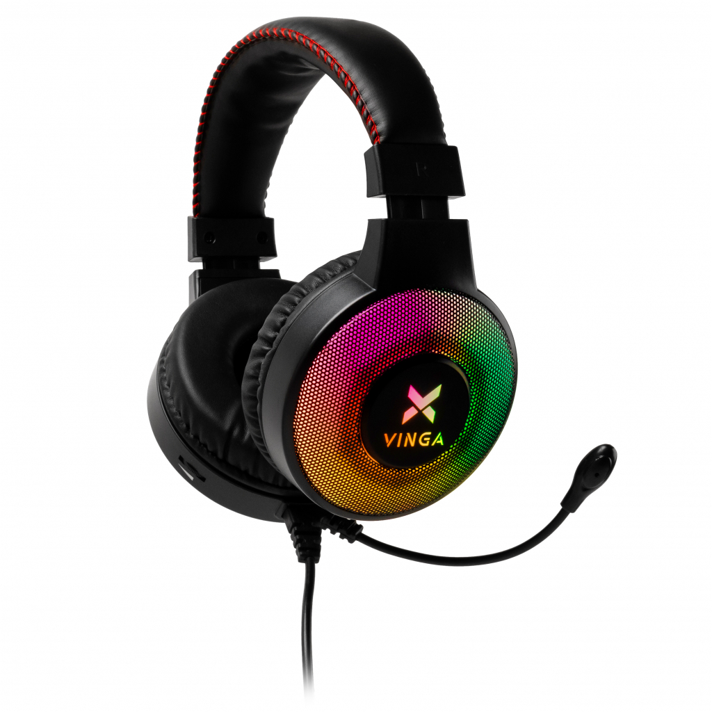 Навушники Vinga HSCU-100 Gaming LED Black (HSCU-100) - зображення 9