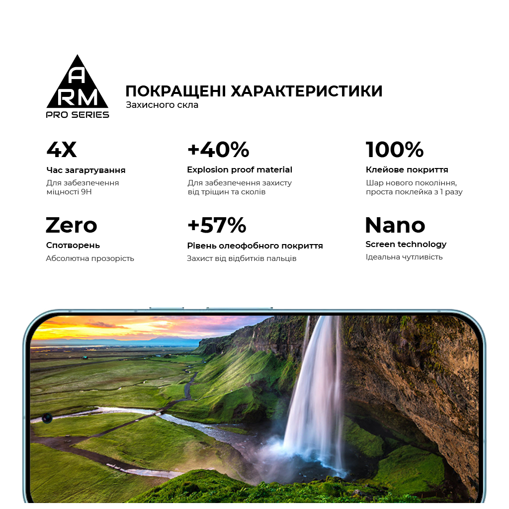 Скло захисне Armorstandart Pro Google Pixel 9 Pro Black (ARM74678) - зображення 5
