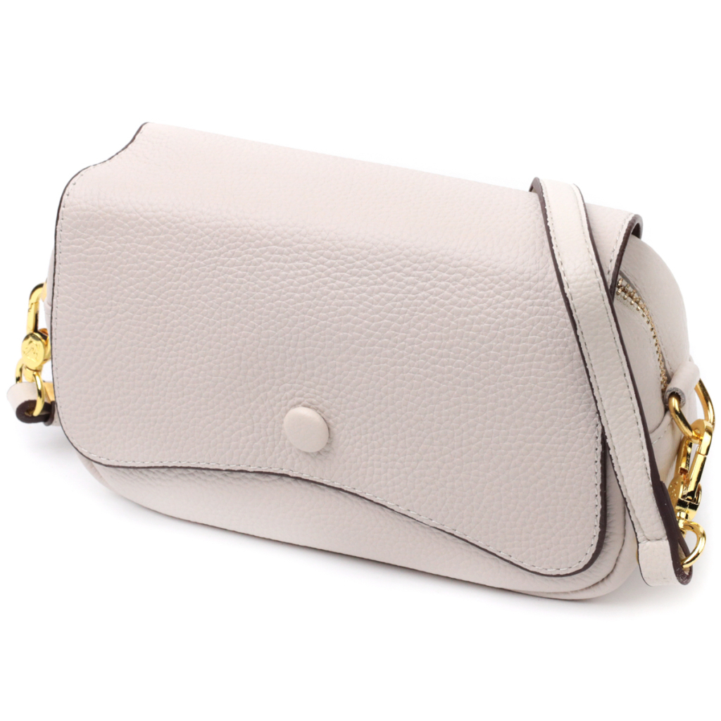 Сумка Vintage Жіноча з клапаном з натуральної шкіри Біла (22431) - зображення 1