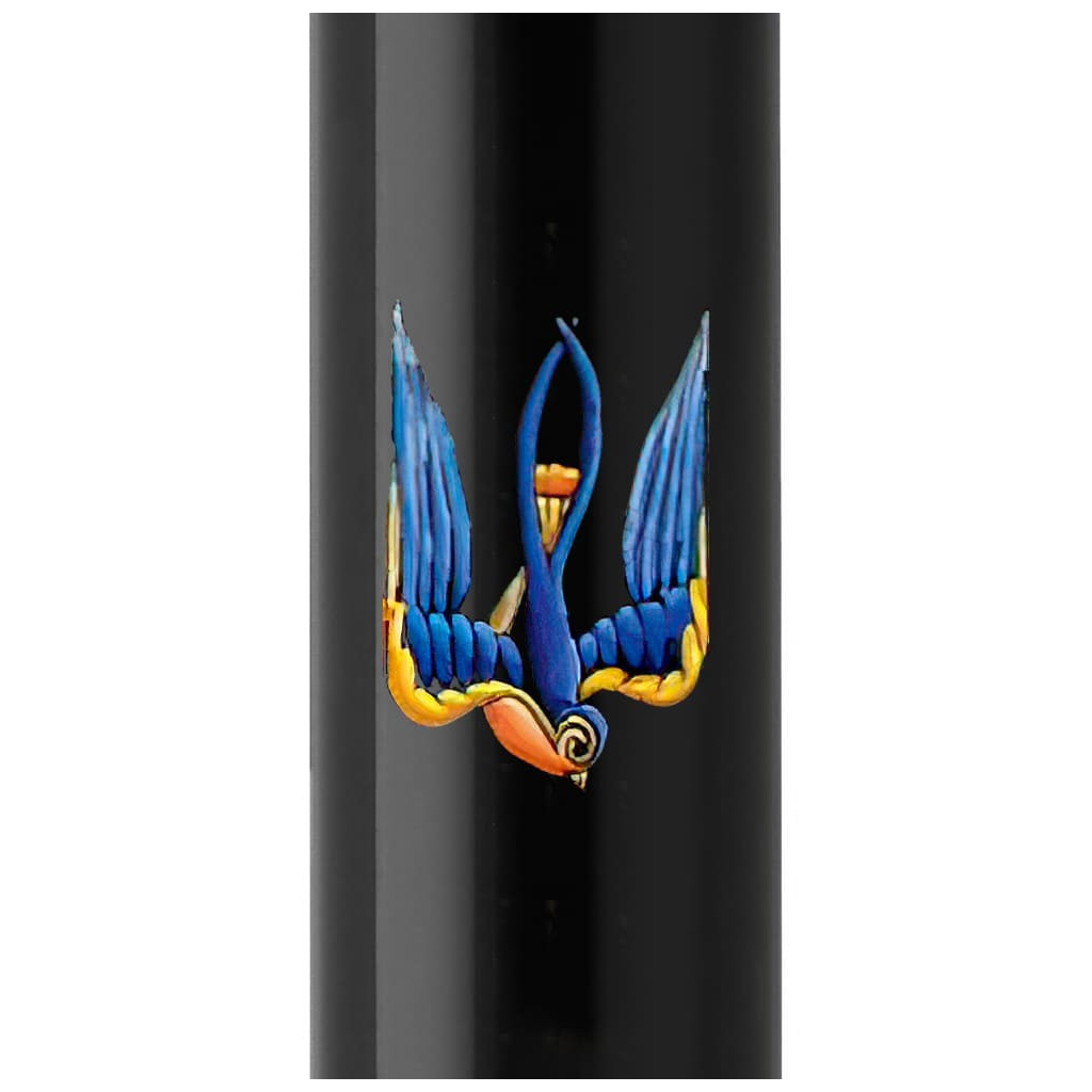 Ручка кулькова Parker IM 17 UKRAINE Black GT BP Тризуб-Ластівка + блокнот Parker + подар.упаковка GIFT24 (22032b24_T1230u) - изображение 5