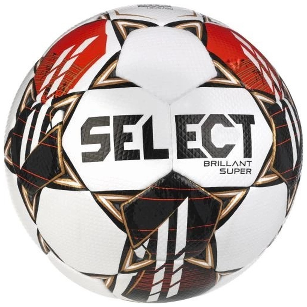 М'яч футбольний Select Brillant Super FIFA (HS) v23 білий, червоний Уні 5 (5703543317042) - зображення 1