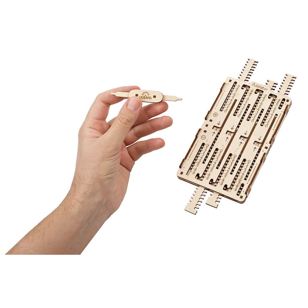 Конструктор Ugears STEM-модель 2-в-1 Арифметичний набір (70152) - зображення 9