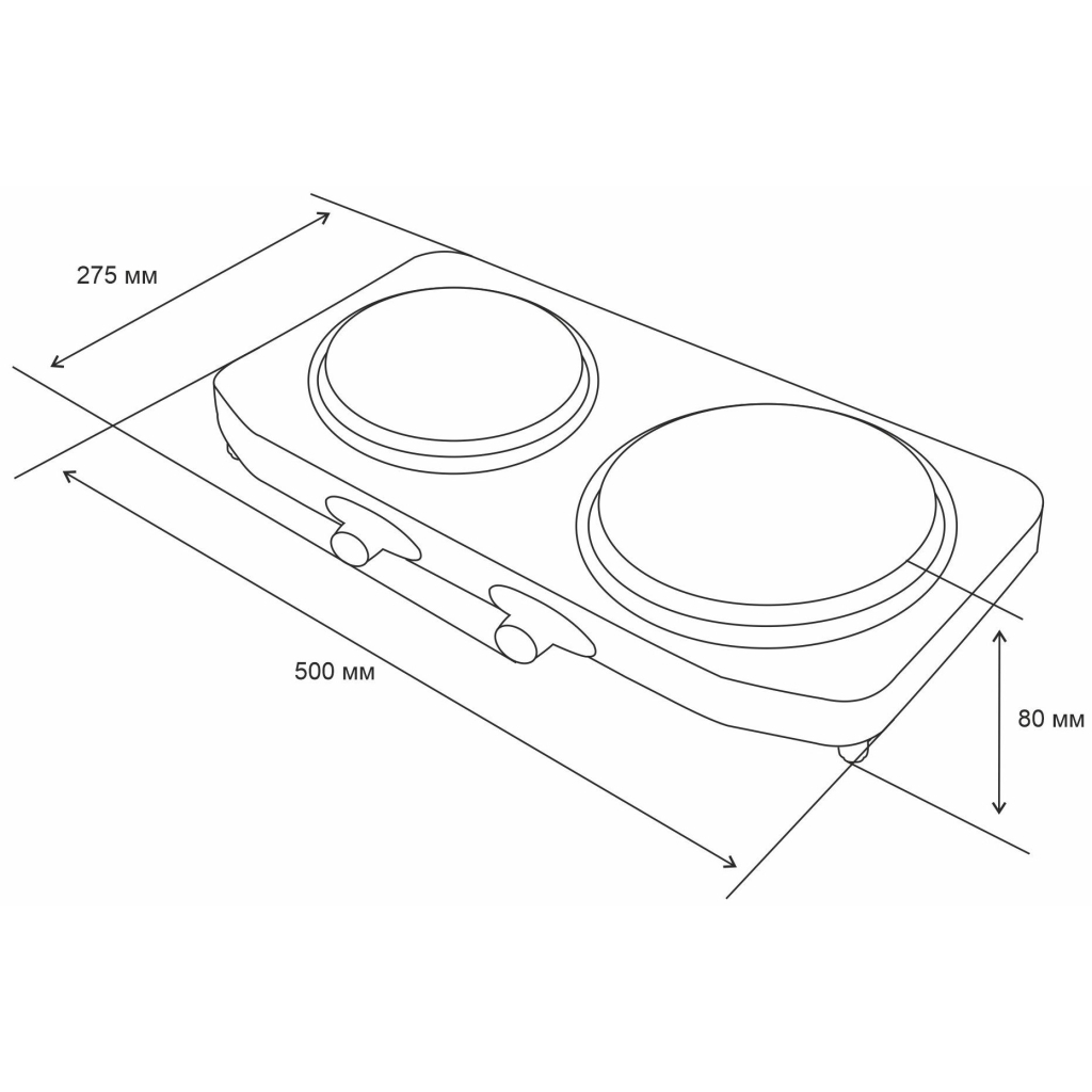 Настільна плита Jantar TSF 02 GR H - зображення 10