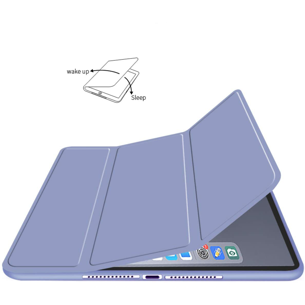 Чохол до планшета BeCover Tri Fold Soft TPU Silicone Xiaomi Mi Pad 6 / 6 Pro 11" Purple (709675) - зображення 3