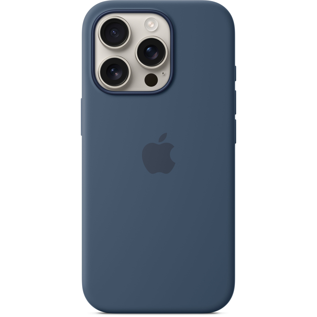 Чохол до мобільного телефона Apple iPhone16 Pro Silicone Case with MagSafe - Denim (MYYK3ZM/A) - зображення 3