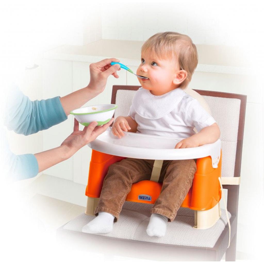 Стілець для годування Weina бустер EasyGo помаранчевий (4009.01) - зображення 3