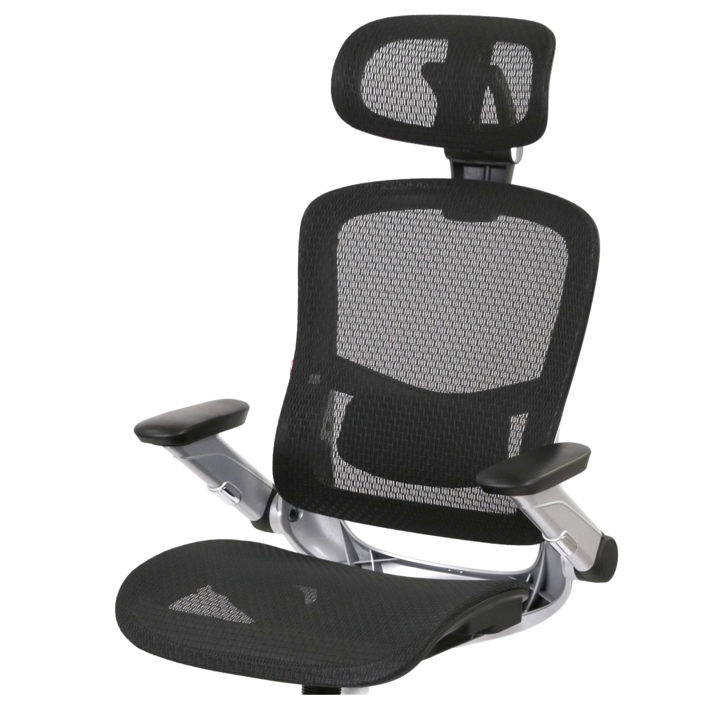 Офісне крісло Аклас Трембіта R-SR Чорний (Чорний) (00158593) - зображення 6