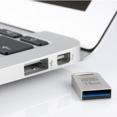 USB флеш накопичувач Goodram 16GB Point Silver USB 3.0 (UPO3-0160S0R11) - зображення 2