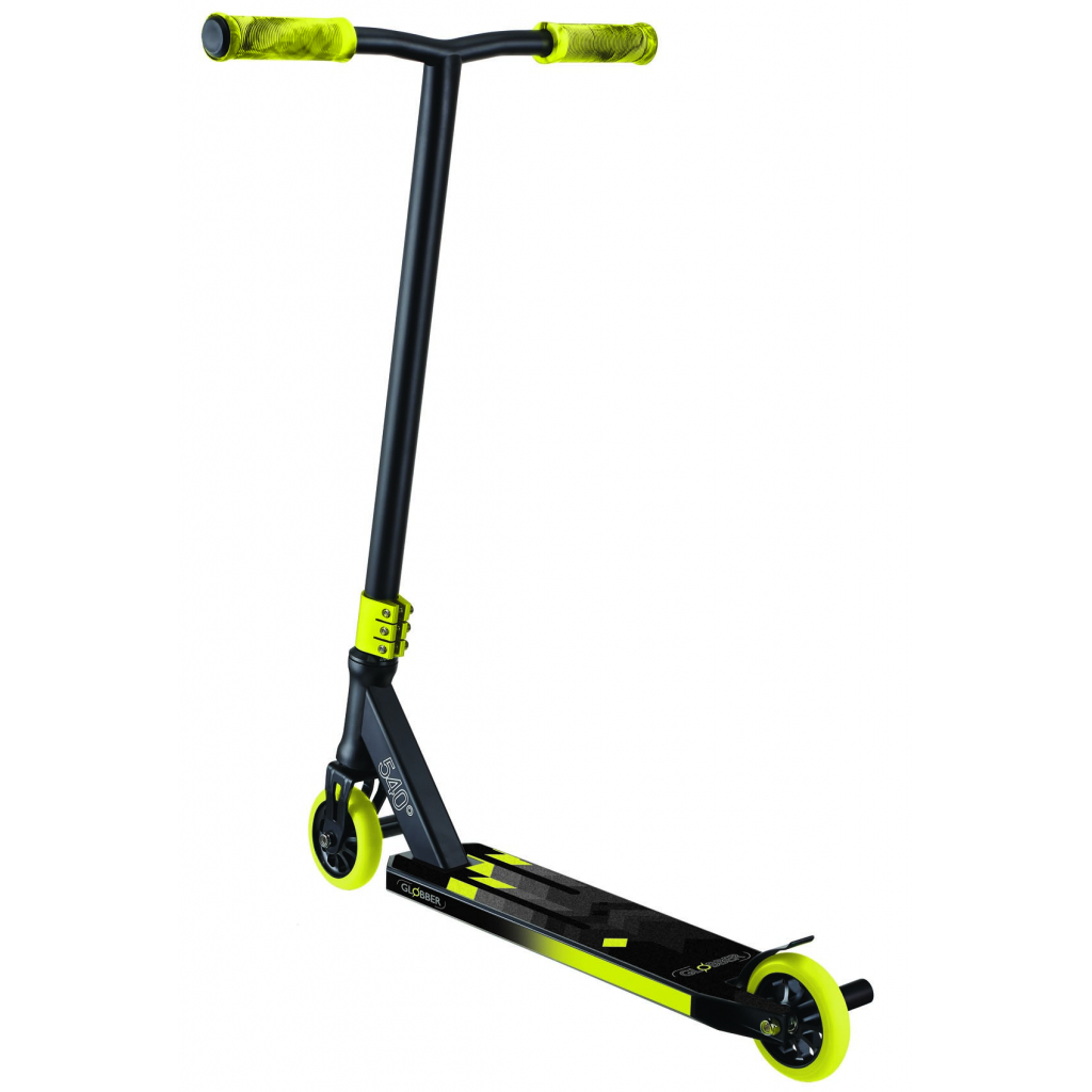 Самокат Globber GS540 чорно-жовтий трюковий з пегами (622-107-3) - зображення 2
