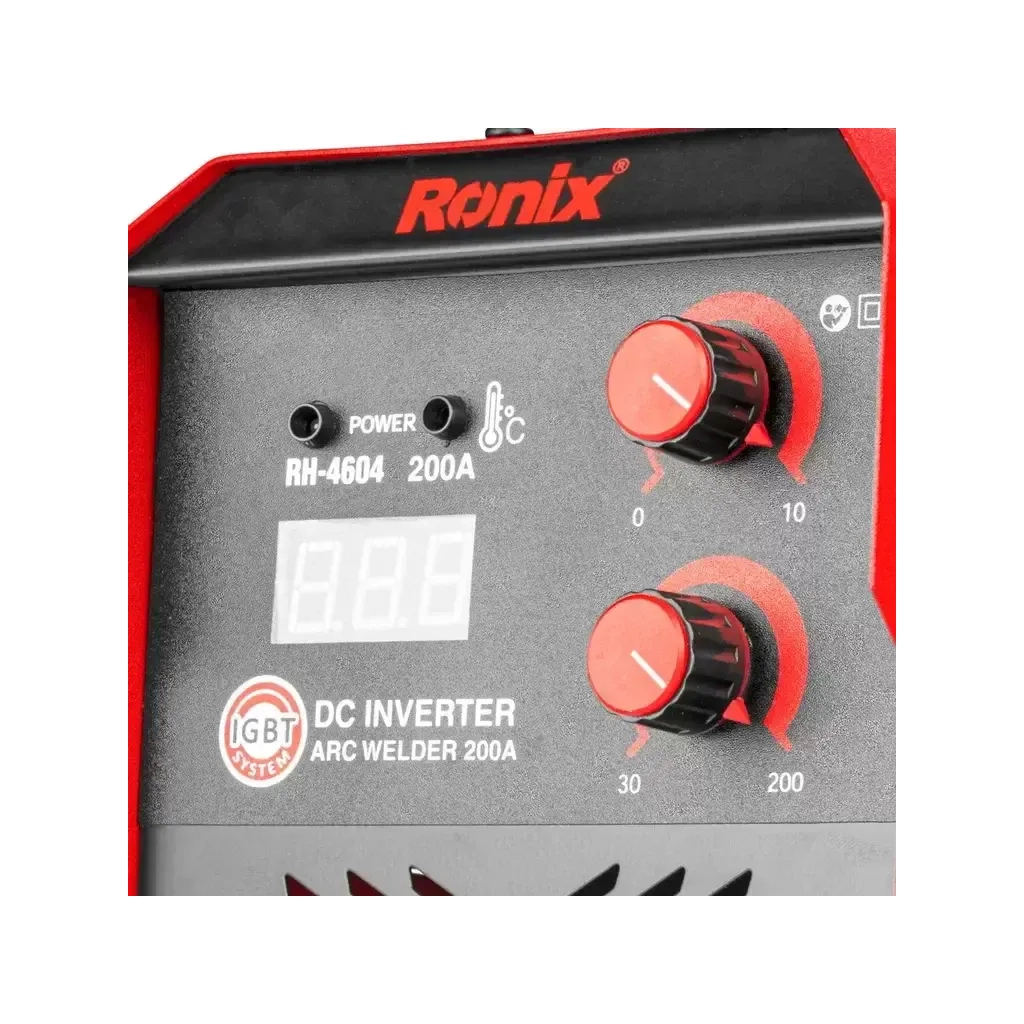 Зварювальний апарат Ronix 200А (RH-4604) - изображение 7