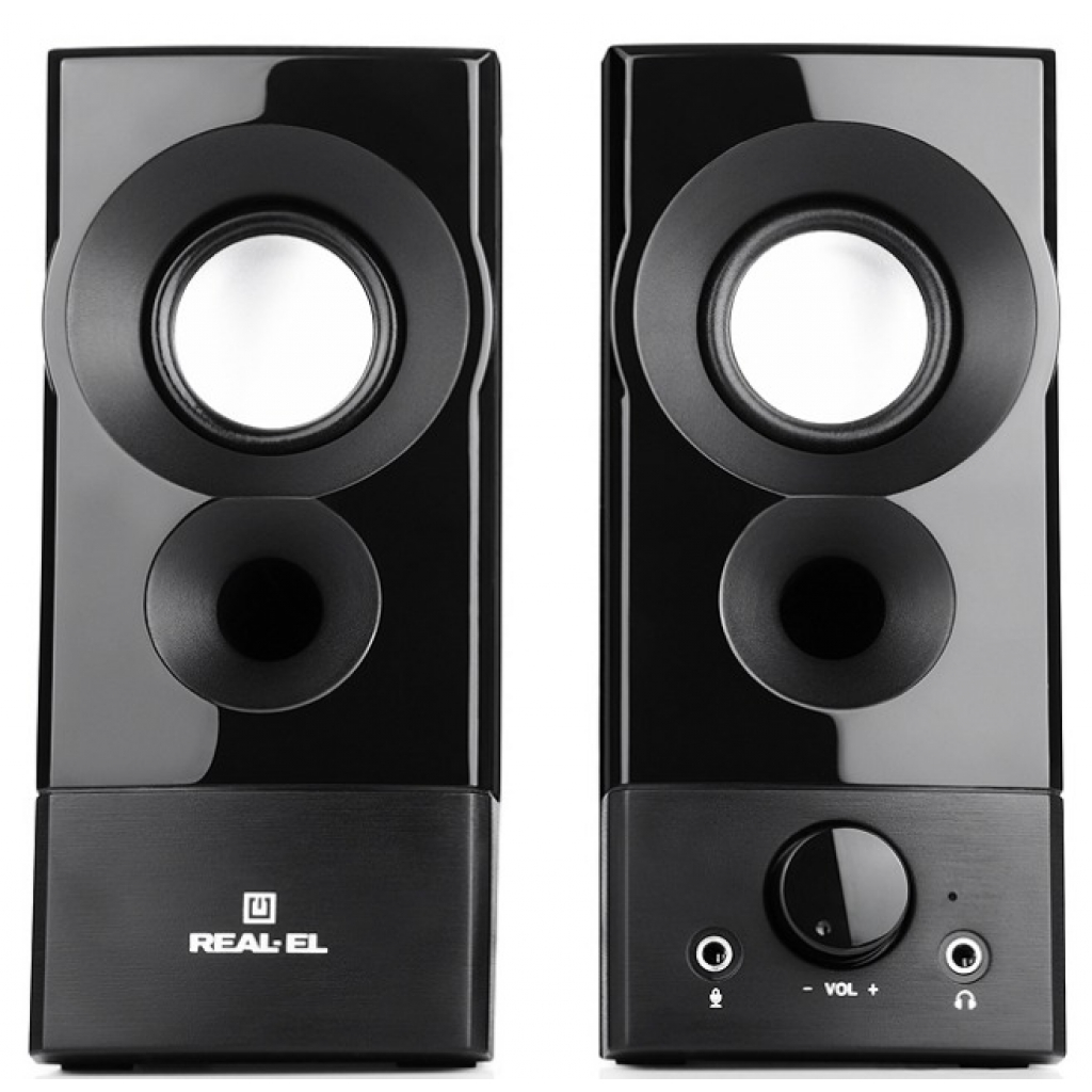 Акустична система REAL-EL S-90 Black - зображення 2