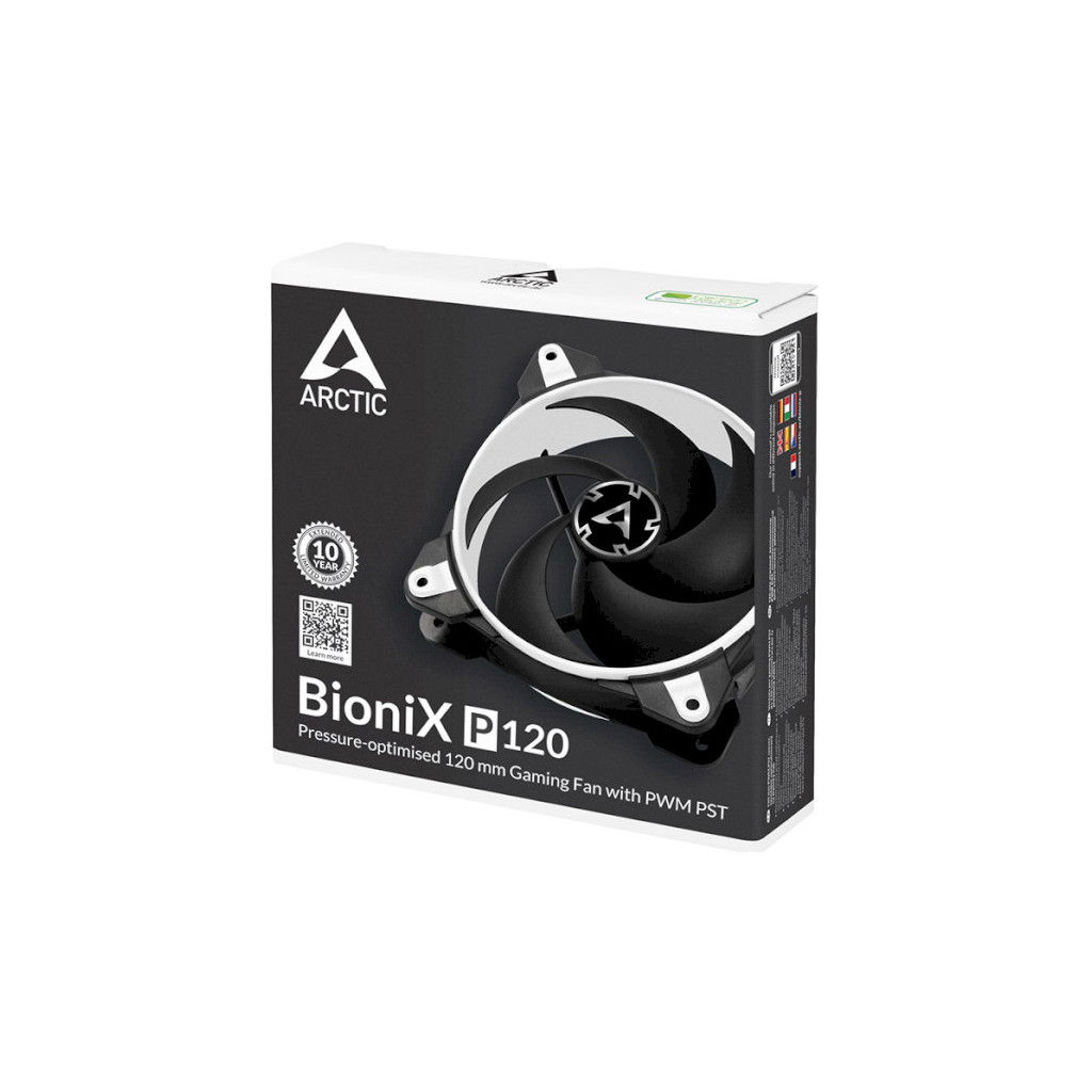 Кулер до корпусу Arctic BioniX P120 White (ACFAN00116A) - зображення 4