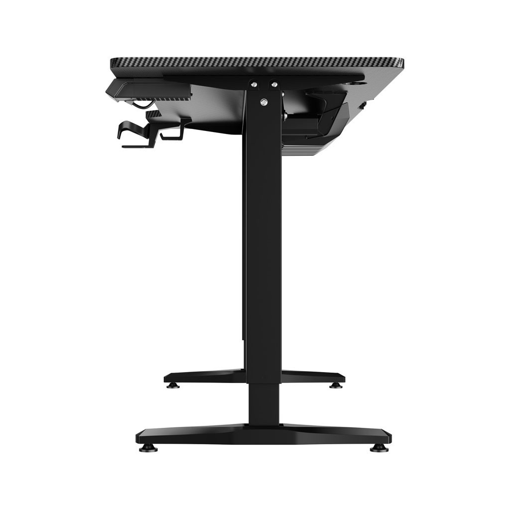 Комп'ютерний стіл 1stPlayer Moto-E 1660 Black - зображення 3