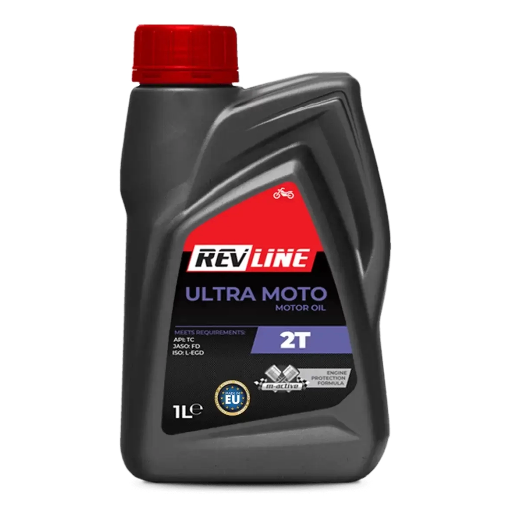 Моторна олива REVLINE ULTRA MOTO 2T 1л (R2T1) - зображення 1