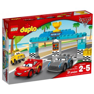 Конструктор LEGO Duplo Гонка за Кубок Поршня (10857) - зображення 1