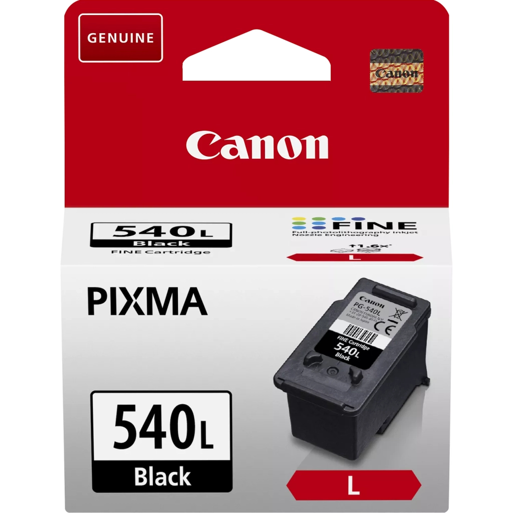 Картридж Canon PG-540 L Black 11 ml, 300ст. (5224B001) - зображення 1