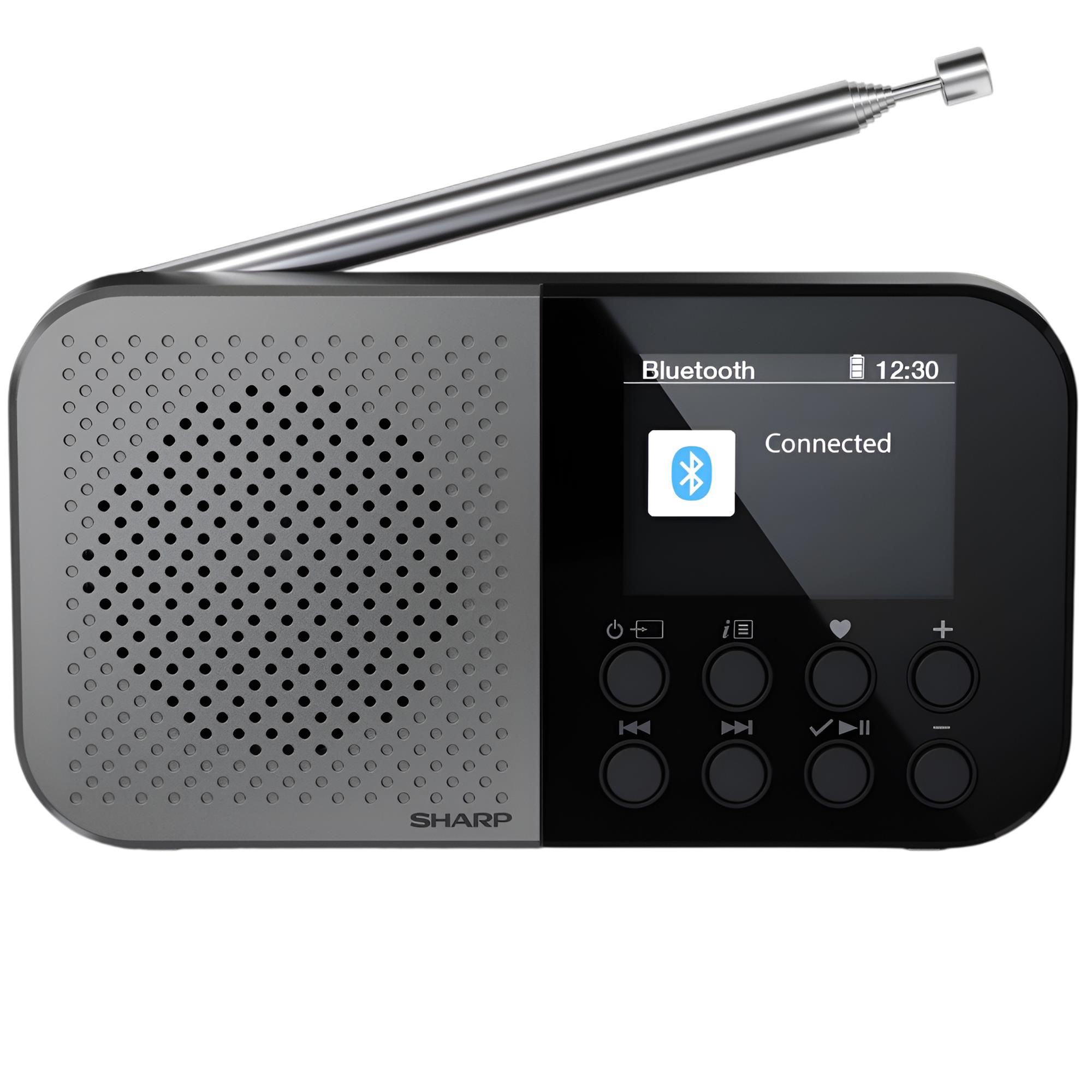 Радіоприймач Sharp DR-P520 Grey - зображення 2