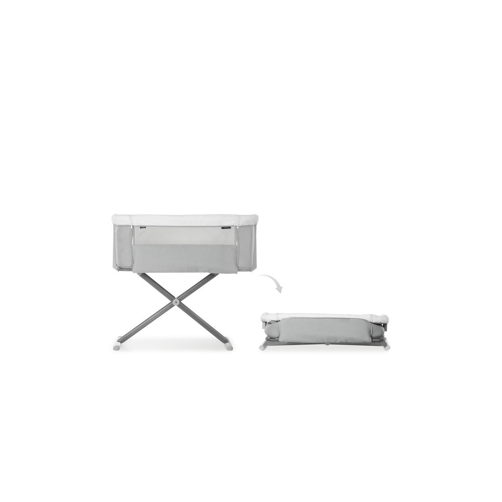 Ліжечко Hauck Face to Me 2 Melange Grey (60853-1) - зображення 5