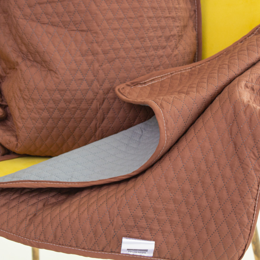 Покривало MirSon набір Great Line №7043 Lagos 150х210 + 2 наволочки (2200005377321) - зображення 7