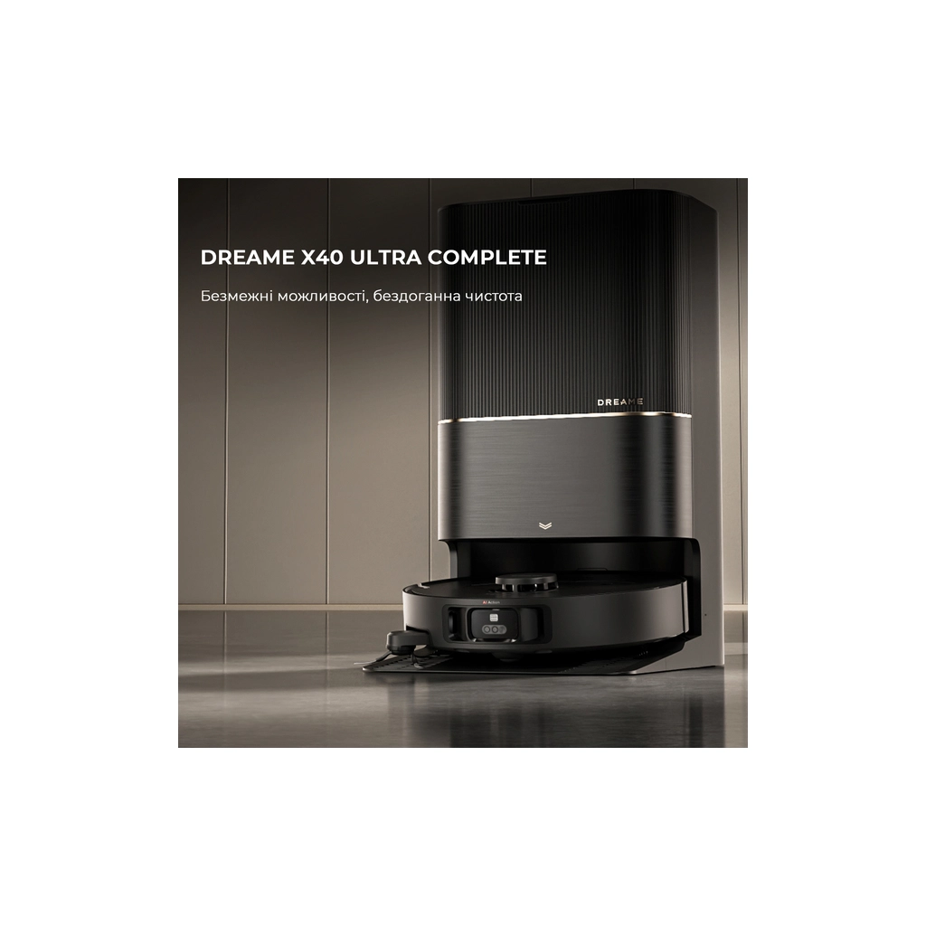 Пилосос Dreame Bot X40 Ultra Complete Black (RLX63CE-2-Bl) - зображення 2