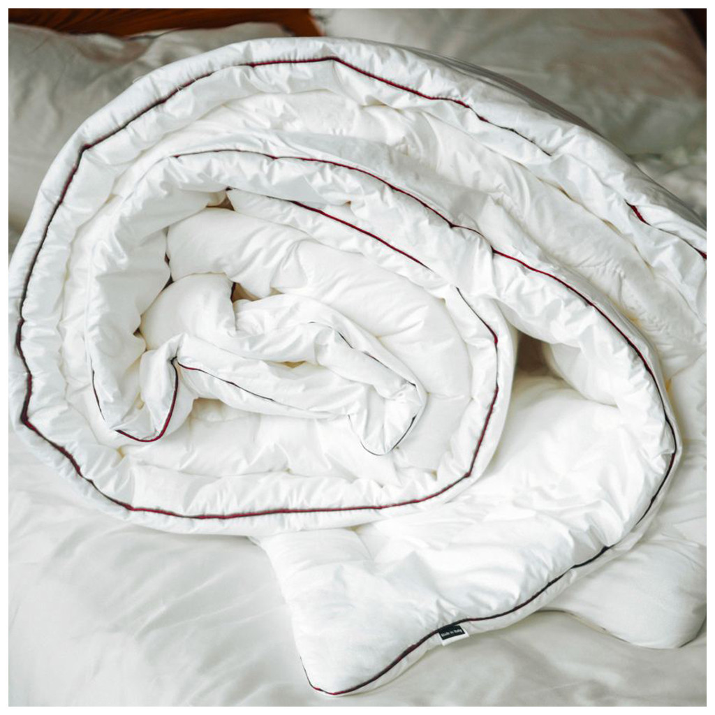 Ковдра MirSon вовняна Deluxe Italy Hand Made 166 зима 200x220 см (2200000460288) - зображення 9