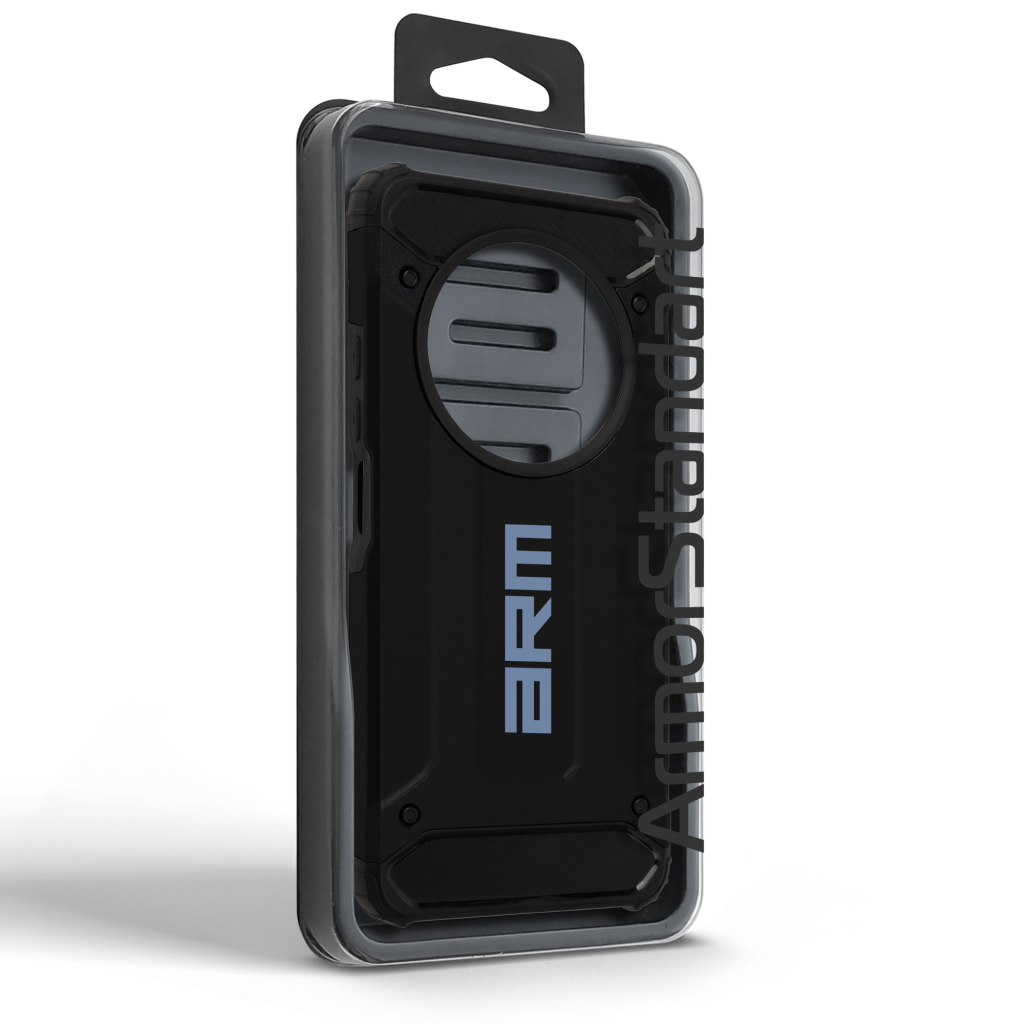 Чохол до мобільного телефона Armorstandart Panzer Xiaomi Redmi 14C 4G / Poco C75 Black (ARM79373) - зображення 7