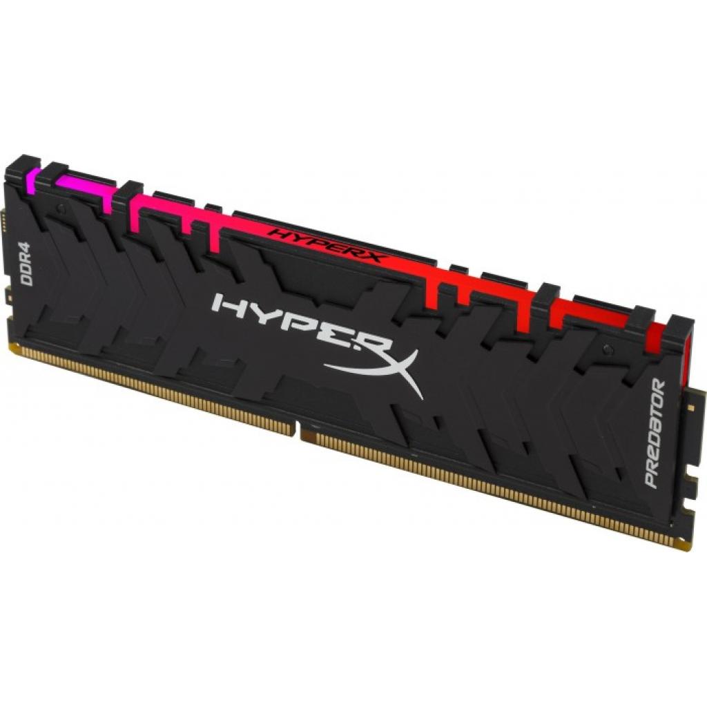 Модуль пам'яті для комп'ютера DDR4 16GB (2x8GB) 4000 MHz XMP HyperX Predator RGB Kingston Fury (ex.HyperX) (HX440C19PB4AK2/16) - зображення 3
