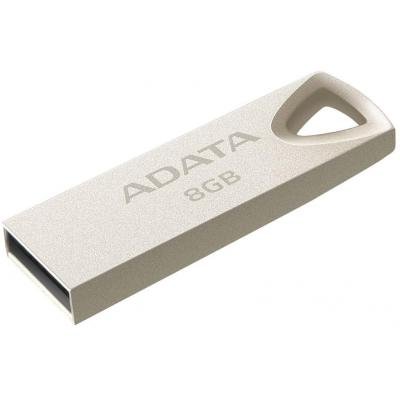 USB флеш накопичувач ADATA 8GB UV210 Gold USB 2.0 (AUV210-8G-RGD) - зображення 2