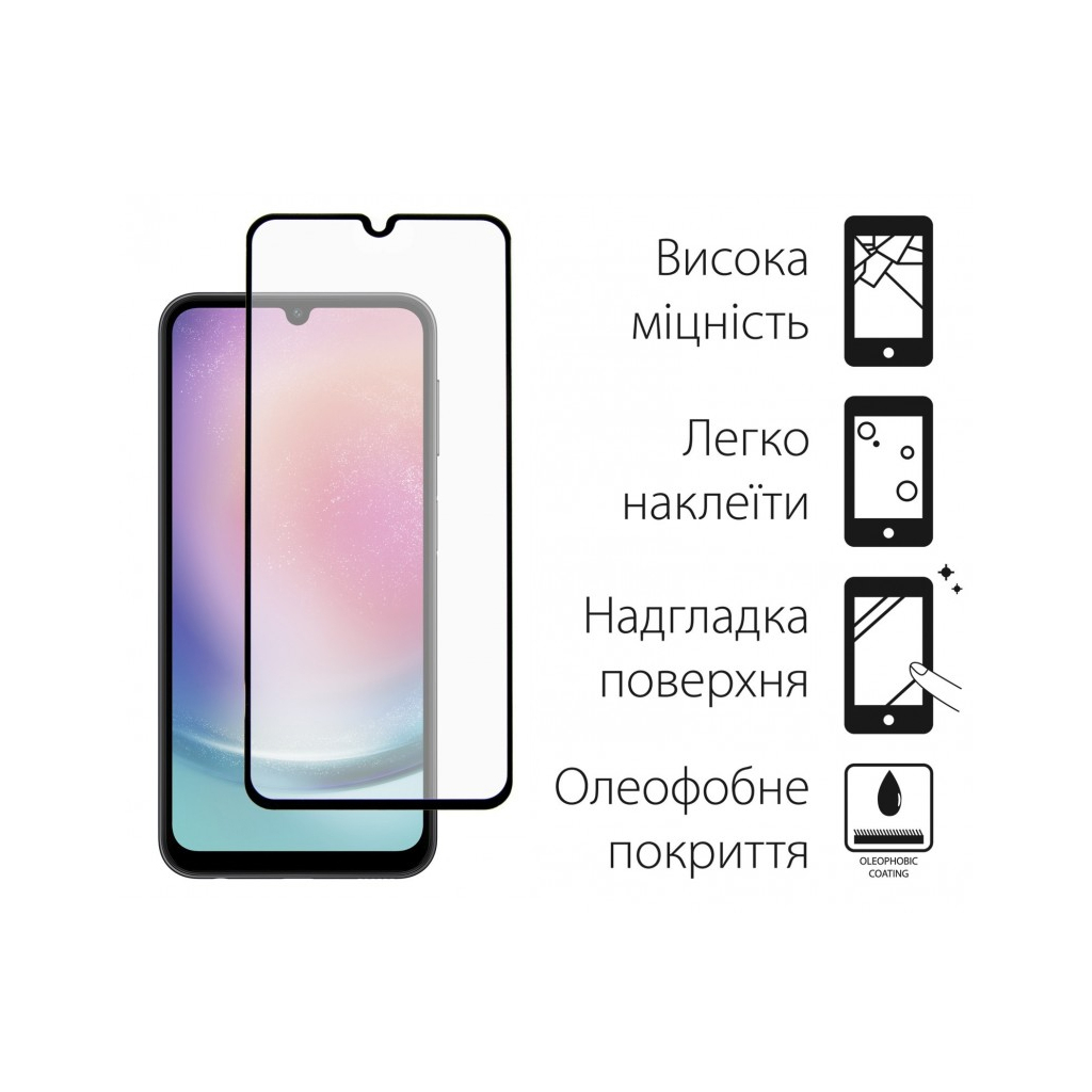 Скло захисне Dengos Samsung Galaxy M34 5G 2шт. (DG-TG2P-23) - зображення 2