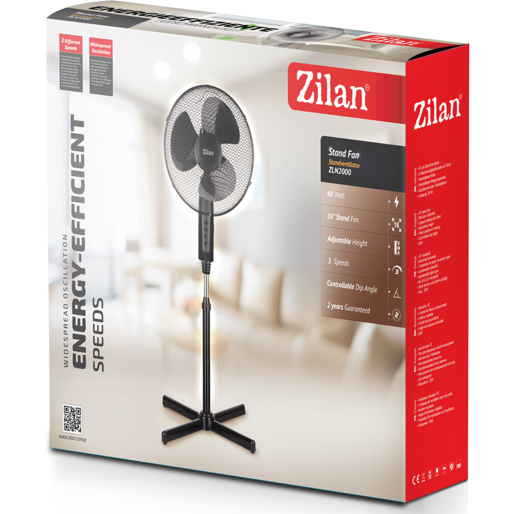 Вентилятор Zilan ZLN2000 - зображення 4