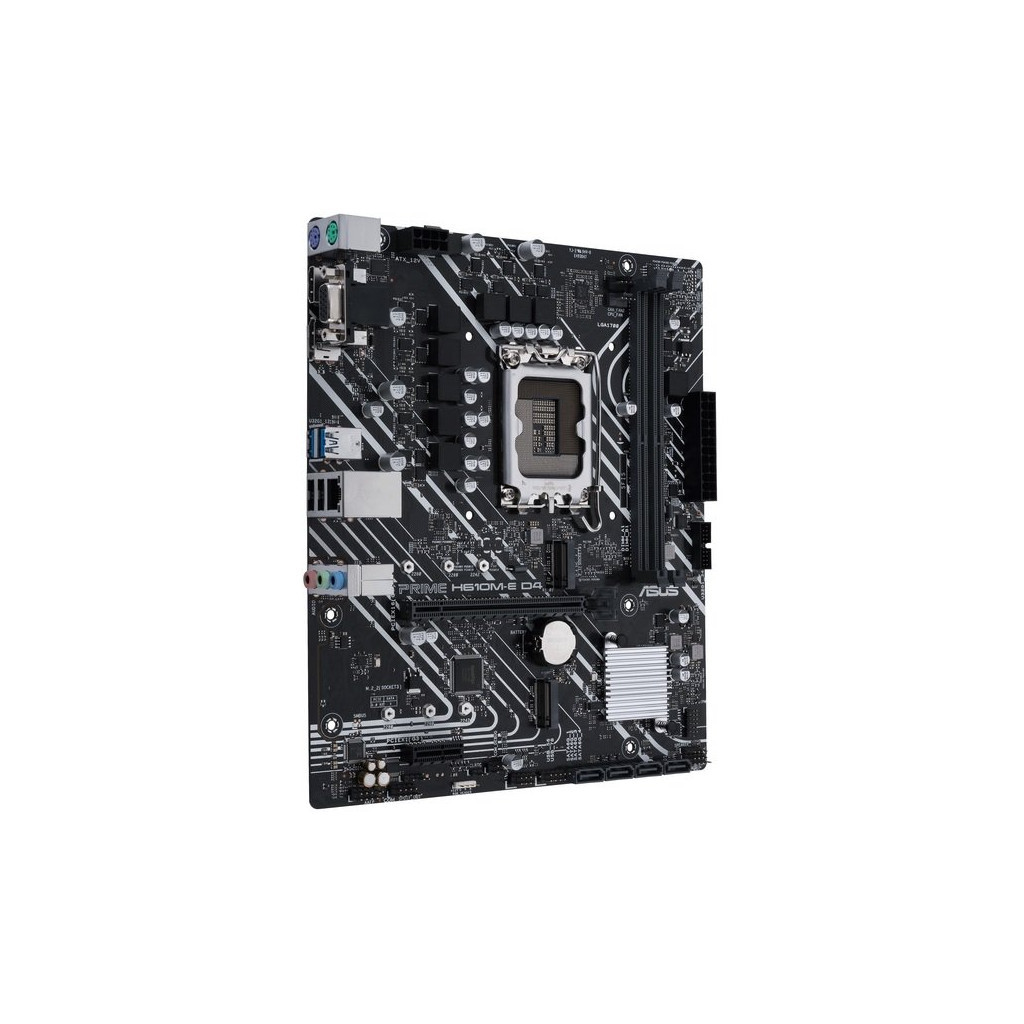Материнська плата ASUS PRIME H610M-E D4-CSM - зображення 4