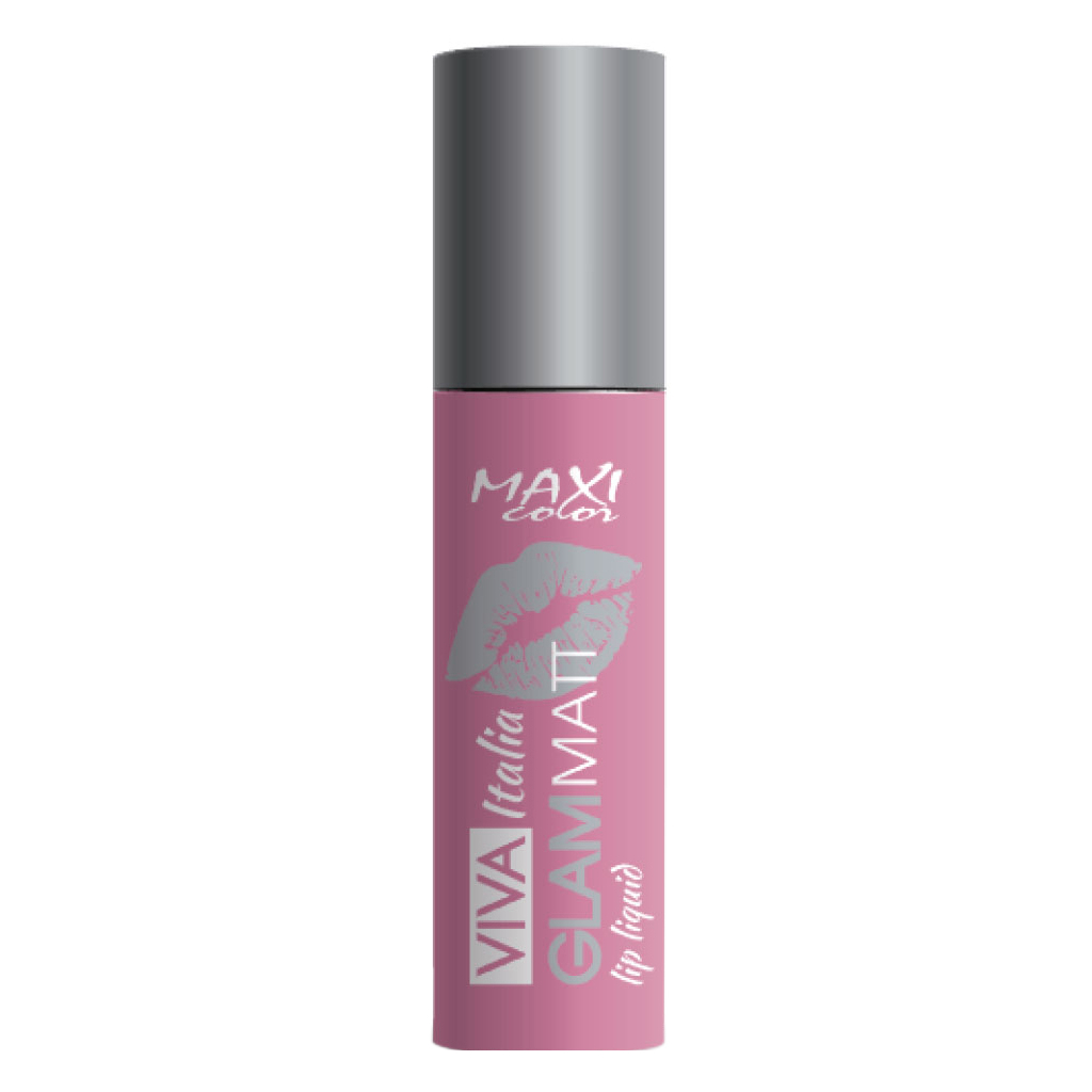 Помада для губ Maxi Color Viva Italia Glam Matt Lip Liquid 02 (4823097114698) - изображение 1