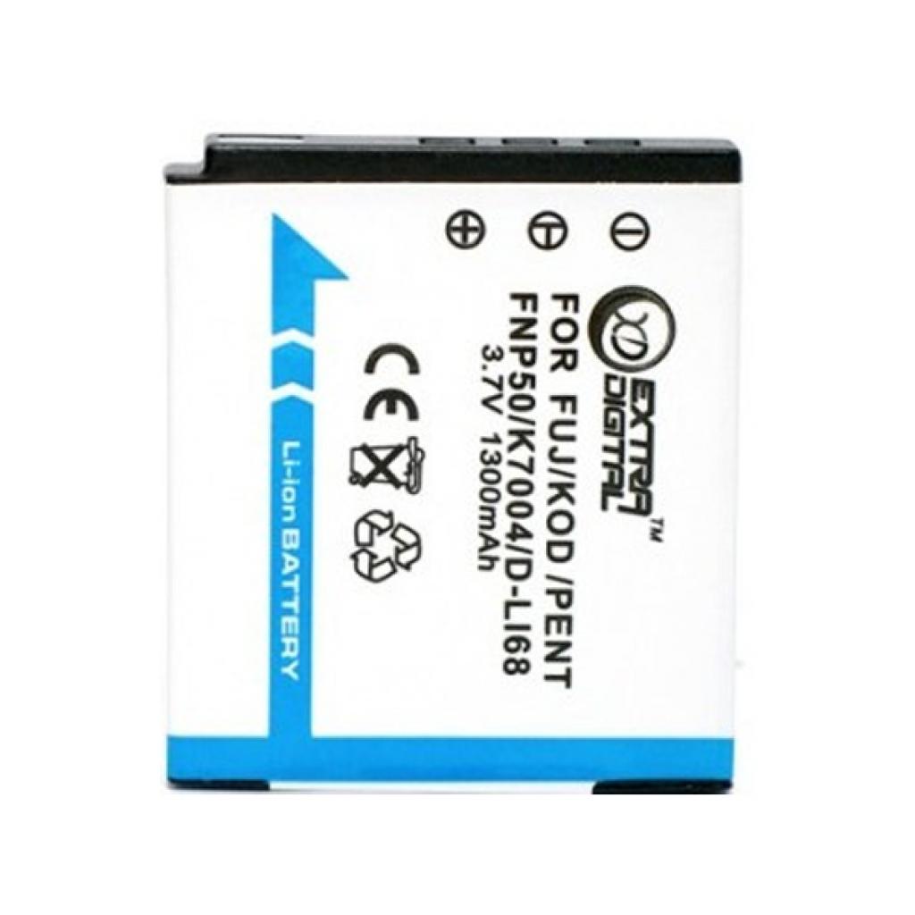 Акумулятор до фото/відео Extradigital Kodak KLIC-7004, Fuji NP-50 (BDK2506) - зображення 1