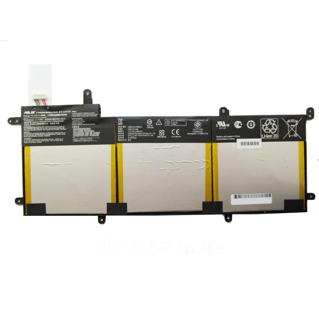 Акумулятор до ноутбука ASUS UX305LA C31N1428, 4780mAh (56Wh), 6cell, 11.31V, Li-Pol, че (A47166) - зображення 1