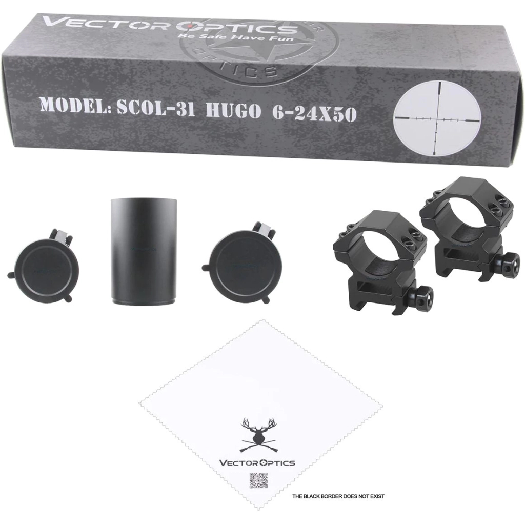 Оптичний приціл Vector Optics Hugo 6-24x50 (25,4 мм) SFP (SCOL-31) - изображение 10