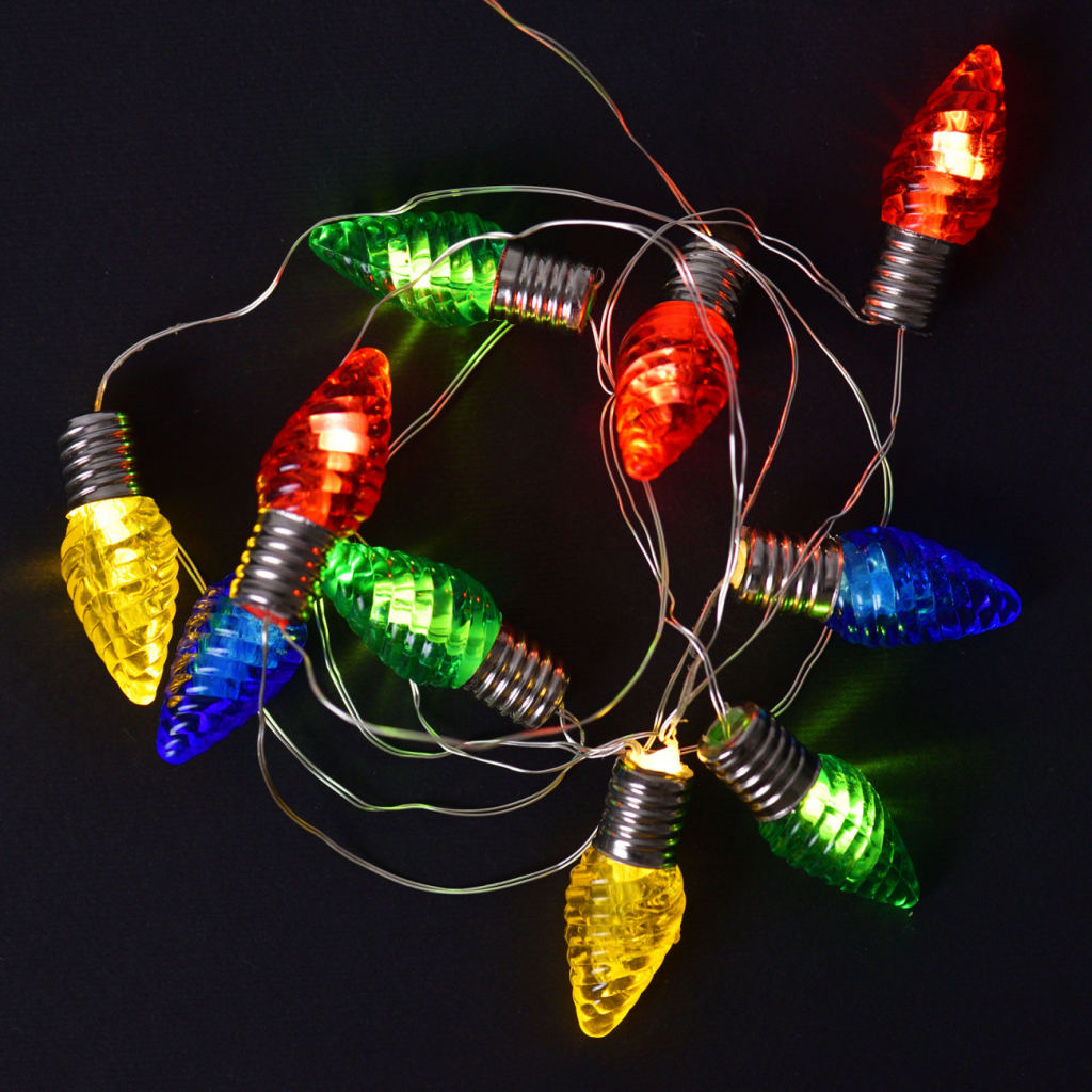 Гірлянда YES! Fun На мідному дроті Шишки 10 LED Тепло-біла 1.65 м На батарейках (801209) - зображення 3