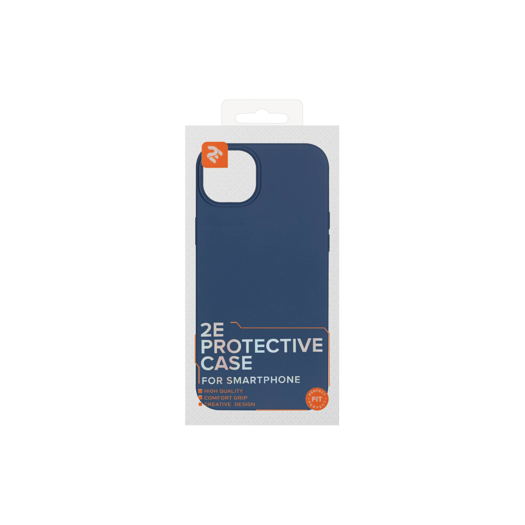Чохол до мобільного телефона 2E Apple iPhone 14 Pro Max, Liquid Silicone, Cobalt Blue (2E-IPH-14PRM-OCLS-CB) - зображення 3