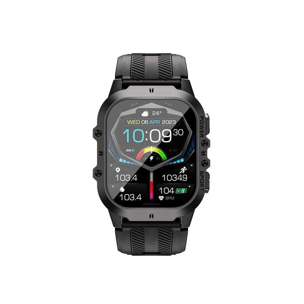Смарт-годинник OUKITEL BT20 Black-blue (6931940742160) - изображение 2