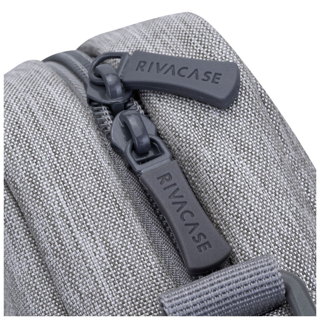 Сумка для ноутбука RivaCase 15.6" 7532 Prater, Grey/Dark Blue anti-theft - изображение 7
