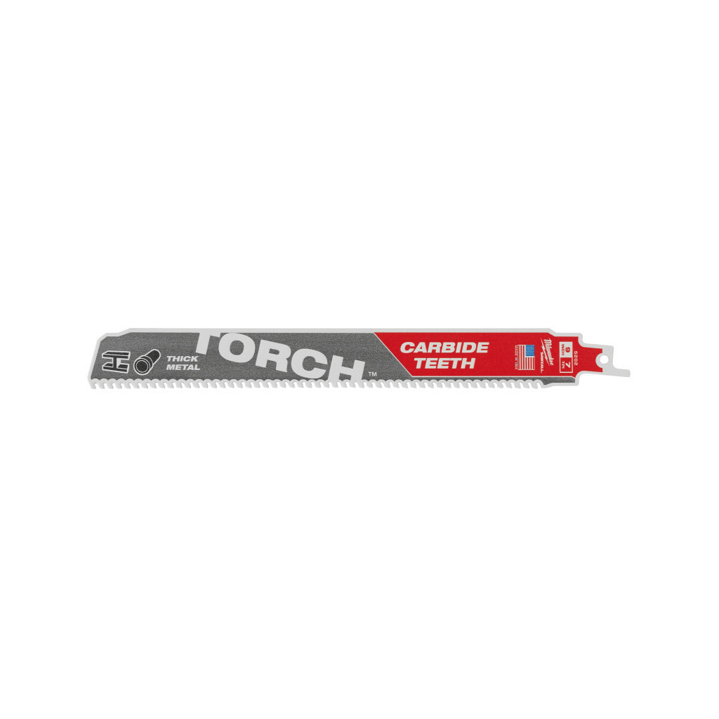 Полотно Milwaukee для шабельної пили, TORCH CARBIDE 230мм, крок 3,6мм, 5шт, метал (48005502) - изображение 2