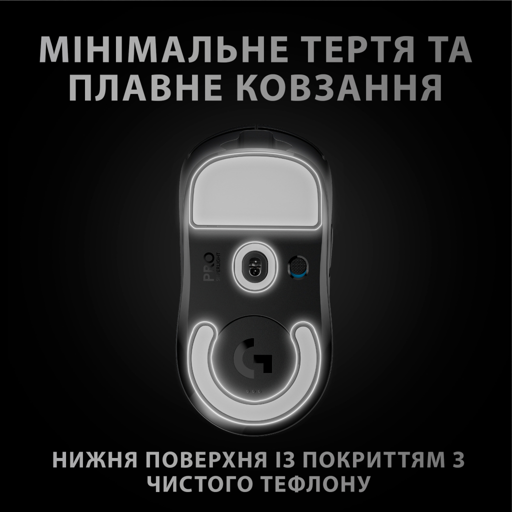 Мишка Logitech G Pro X Superlight Wireless Black (910-005880) - зображення 6