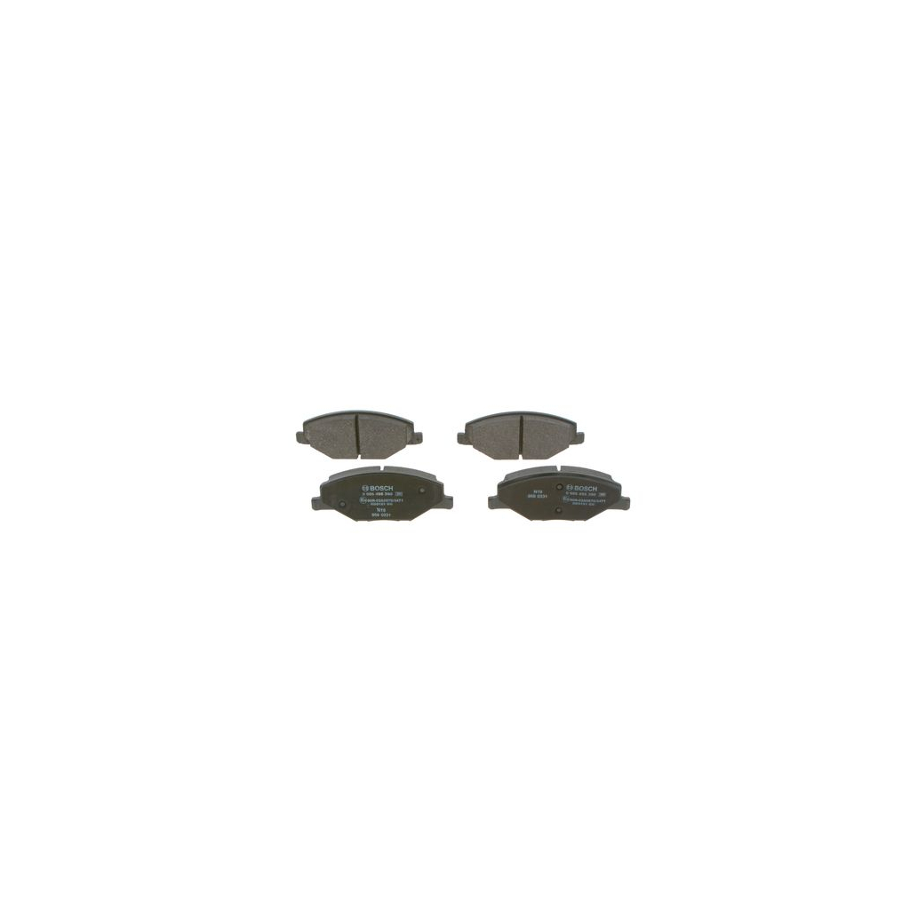 Гальмівні колодки Bosch 0 986 495 390 - зображення 4