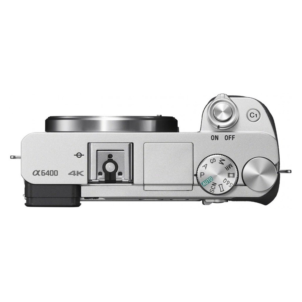 Цифровий фотоапарат Sony Alpha 6400 kit 16-50mm Silver (ILCE6400LS.CEC) - зображення 4