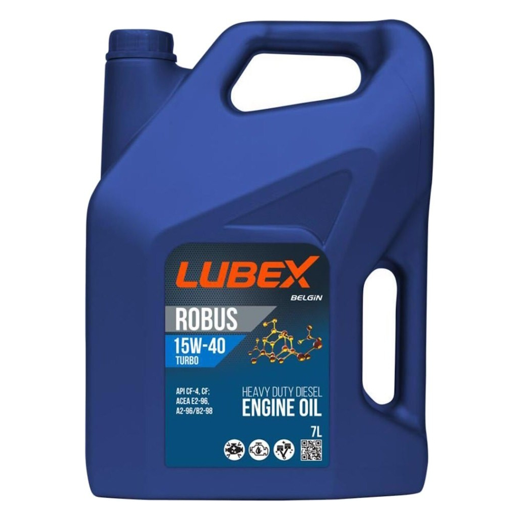 Моторна олива LUBEX ROBUS TURBO 15w40 7л - зображення 1