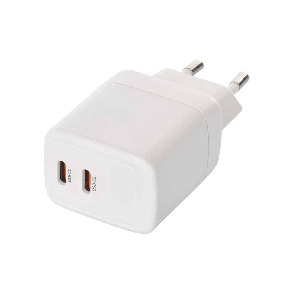 Зарядний пристрій EMOS V03G35 2xUSB-C 15W GaN (V03G35) - зображення 2