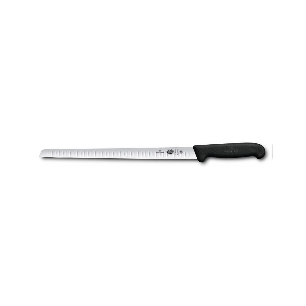 Кухонний ніж Victorinox Fibrox Salmon Flexible 30 см Black (5.4623.30) - зображення 1