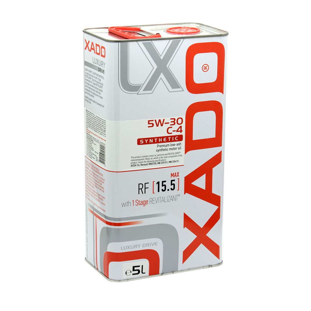 Моторна олива Xado 5W-30 C4 Luxury Drive 5л (ХА 20380) - зображення 1