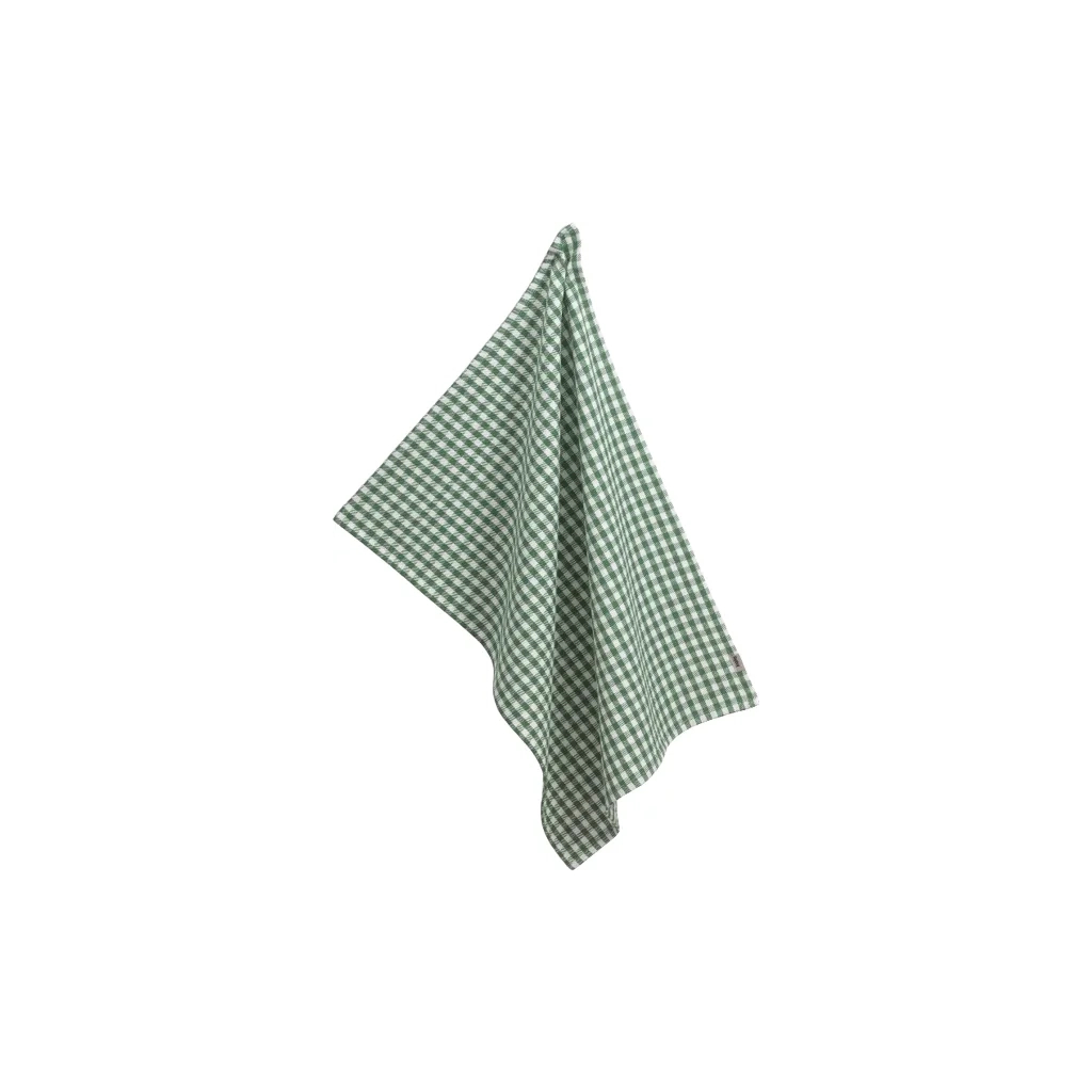 Рушник Kela кухонний Cora, 70x50 см, зелений в клітинку (12823) (00000024660) - зображення 1