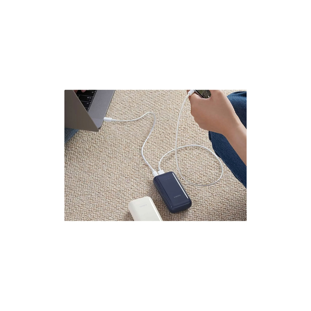 Батарея універсальна Xiaomi 10000mAh Pocket Edition Pro 33W, midnight blue (BHR5785GL) - изображение 7