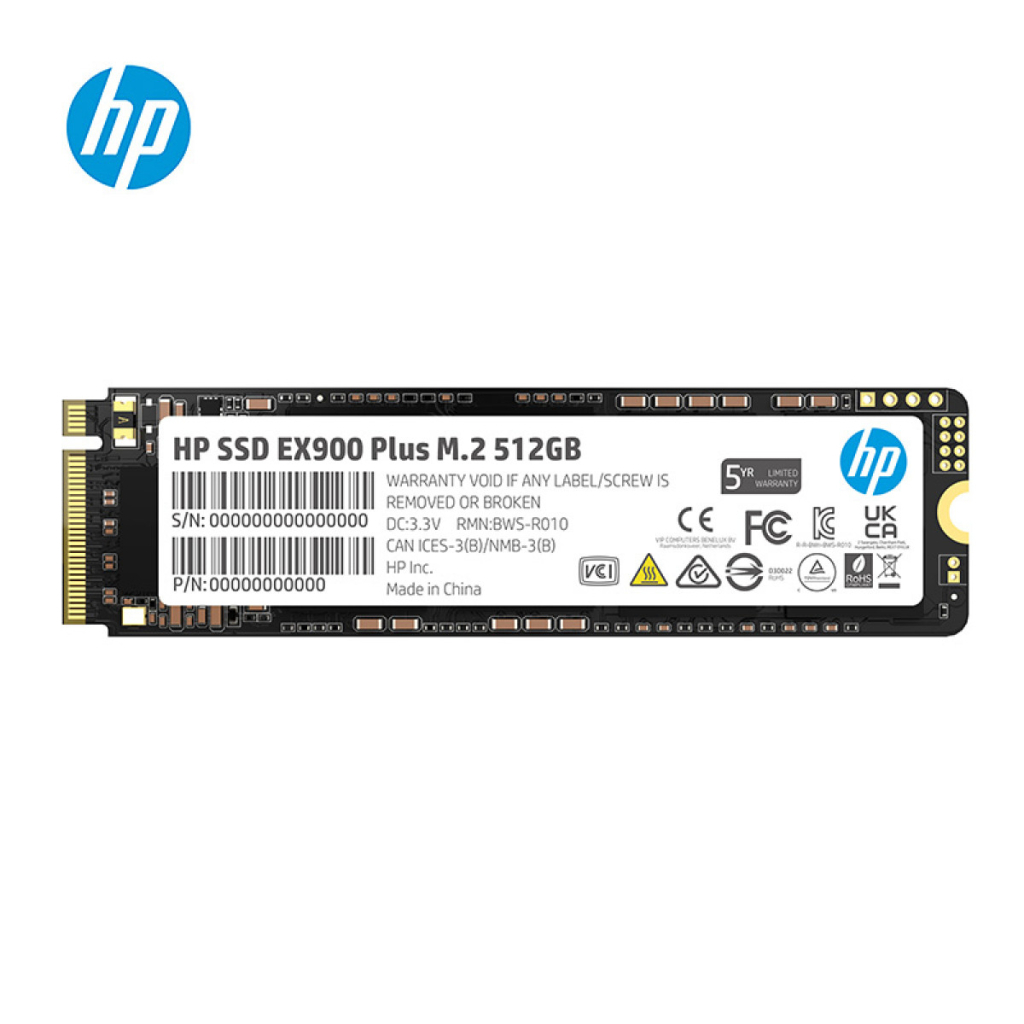 Накопичувач SSD M.2 2280 512GB EX900 Plus HP (35M33AA) - зображення 1
